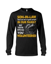SON-IN-LAW - FISHING - VINTAGE - YOU VOLUNTEERED Long Sleeve Tee thumbnail
