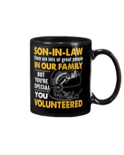 SON-IN-LAW - FISHING - VINTAGE - YOU VOLUNTEERED Mug thumbnail