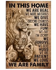 IN THIS HOME 16x24 Poster front