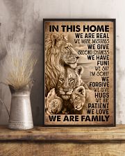 IN THIS HOME 16x24 Poster lifestyle-poster-3