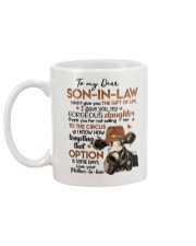 MOM TO SON IN LAW Mug back