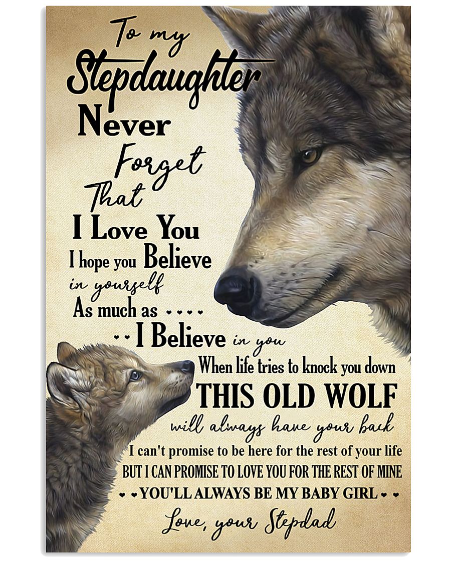 STEPDAD TO STEPDAUGHTER 16x24 Poster