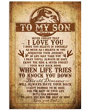 Dad To Son - Never Forget That I Love You 16x24 Poster front