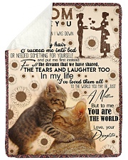 FLEECE BLANKET - TO MY MOM - CAT - IN MY LIFE Sherpa Fleece Blanket tile