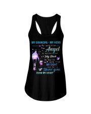 My grandpa- My hero- My guardian angel Ladies Flowy Tank tile