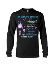 My grandpa- My hero- My guardian angel Long Sleeve Tee tile