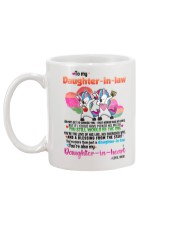 MOM TO DAUGHTER IN LAW Mug back