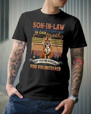 Son-in-law - Tiger - You Volunteered - T-Shirt Classic T-Shirt lifestyle-mens-crewneck-front-6