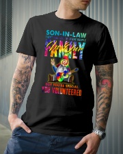 Son-in-law - Hippie - You Volunteered - T-Shirt Classic T-Shirt lifestyle-mens-crewneck-front-6