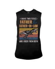 FATHER-IN-LAW - T REX - I ROCK THEM BOTH Sleeveless Tee tile