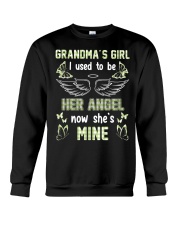 Grandma's Girl- I used to be her angel now she's mine Crewneck Sweatshirt tile