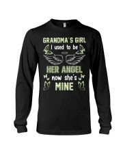 Grandma's Girl- I used to be her angel now she's mine Long Sleeve Tee tile