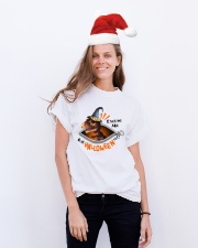 Mom - Halloween - T-rex - Excuse Me Is It Classic T-Shirt lifestyle-holiday-crewneck-front-1