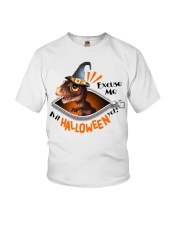 Mom - Halloween - T-rex - Excuse Me Is It Youth T-Shirt tile
