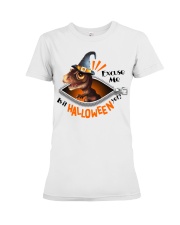 Mom - Halloween - T-rex - Excuse Me Is It Premium Fit Ladies Tee tile