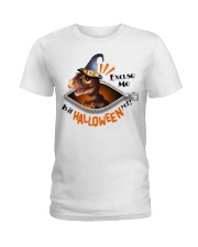 Mom - Halloween - T-rex - Excuse Me Is It Ladies T-Shirt tile