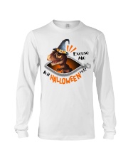 Mom - Halloween - T-rex - Excuse Me Is It Long Sleeve Tee tile