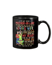 SON TO MOTHER-IN-LAW Mug front