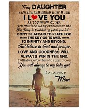 To Daughter - Always Remember How Much - Canvas Vertical Poster tile