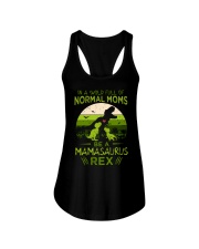 IN A WORLD - T REX MOM - MAMASAURUS Ladies Flowy Tank thumbnail