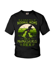 IN A WORLD - T REX MOM - MAMASAURUS Youth T-Shirt thumbnail