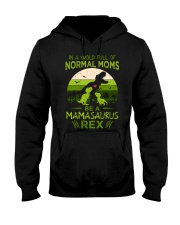 IN A WORLD - T REX MOM - MAMASAURUS Hooded Sweatshirt thumbnail