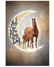 TO DAUGHTER - ANIMAL - I LOVE YOU TO THE MOON 16x24 Poster front