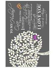 TO MY HUSBAND 16x24 Poster front