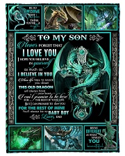 Dragon - Son - This Old Dragon Will Always Have Small Fleece Blanket - 30" x 40" front