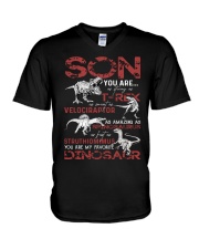 PARENTS TO KIDS - DINOS - FAVORITE V-Neck T-Shirt thumbnail