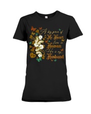 ANGEL HUSBAND - A BIG PIECE OF MY HEART Premium Fit Ladies Tee thumbnail