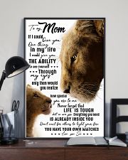 TO MY MOM - LION - IF I COULD 16x24 Poster lifestyle-poster-2