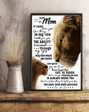 TO MY MOM - LION - IF I COULD 16x24 Poster lifestyle-poster-3