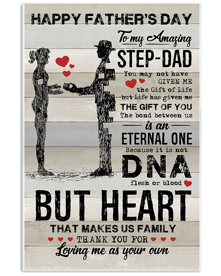 POSTER - TO MY BONUS DAD - VINTAGE 16x24 Poster