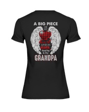 Christmas - A Big Piece Of My Heart Lives Premium Fit Ladies Tee tile