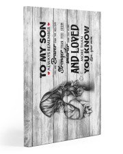 Mom To Son - Canvas 20x30 Gallery Wrapped Canvas Prints front