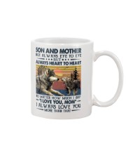 SON AND MOTHER - NO MATTER Mug tile