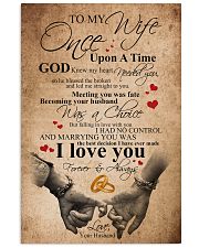 TO MY WIFE 16x24 Poster front