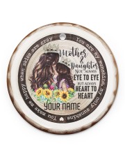 To My Mom - You are My Sunshine Circle ornament - single (porcelain) front