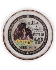 To My Mom - You are My Sunshine Circle Ornament (Wood tile