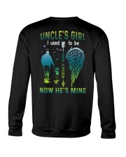 Uncle's girl- I used to be his angel now he's mine Crewneck Sweatshirt tile