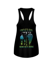 Uncle's girl- I used to be his angel now he's mine Ladies Flowy Tank tile