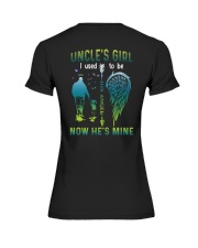 Uncle's girl- I used to be his angel now he's mine Premium Fit Ladies Tee tile