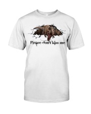 T-rex - Please Don't Kiss Me - Sticker Classic T-Shirt tile