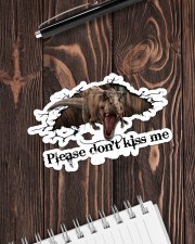 T-rex - Please Don't Kiss Me - Sticker Sticker - Single (Horizontal) aos-sticker-single-horizontal-lifestyle-front-05