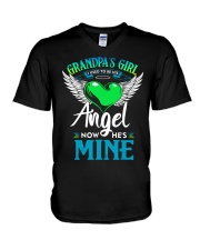 Grandpa's Girl V-Neck T-Shirt tile