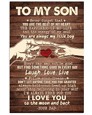 To My Son - You Are The Beat of My Heart - Poster 16x24 Poster front