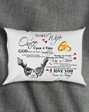 TO MY WIFE Rectangular Pillowcase aos-pillow-rectangle-front-lifestyle-1