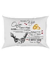 TO MY WIFE Rectangular Pillowcase back