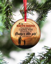 Christmas - You Will be Always Be Daddy's Circle ornament - single (porcelain) aos-circle-ornament-single-porcelain-lifestyles-07